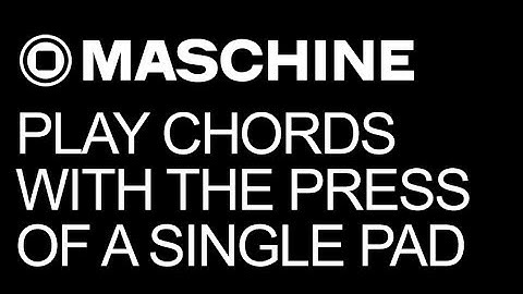 Maschine 2.0 - Playing Chords in Scale - How to Tutorial