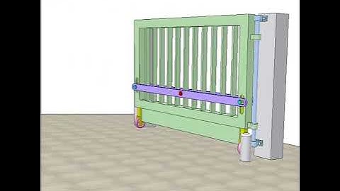 0419   Gate to open inward uphill 5