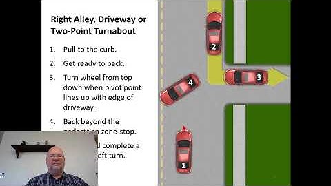 Traffic Education 3 5 part 1 Turnabouts Vehicle Control in Limited Spaces