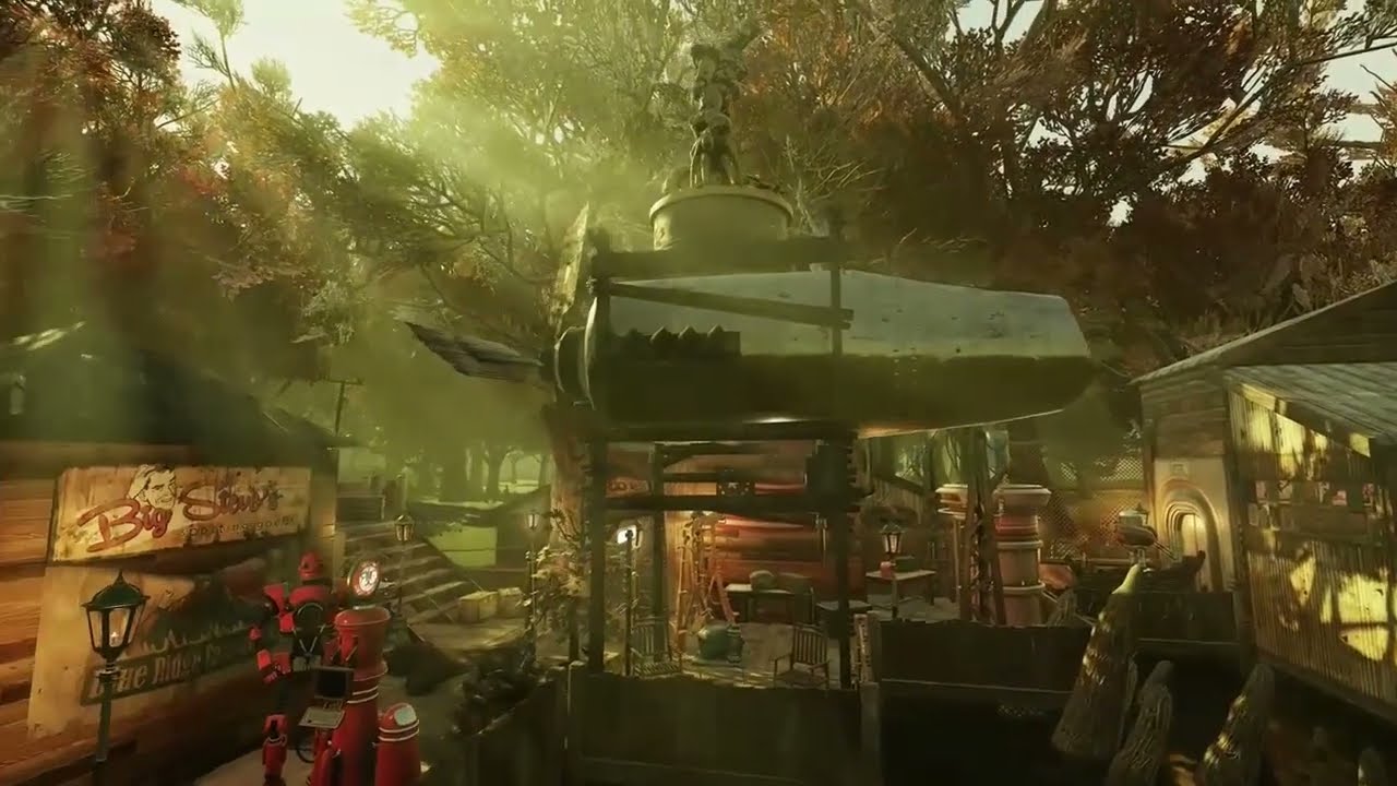 Fallout 76 Mire Camp Build!!