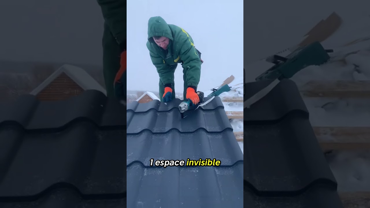 Isolation des toits russes #btp #innovation #innobati #diy #isolation #chantier #construction