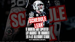 #Raiders Will PLAY #Chargers Week