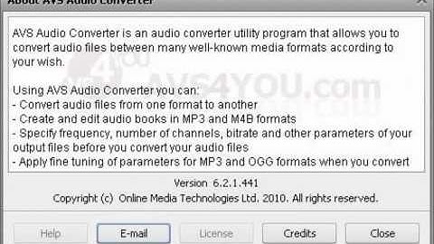AVS Audio Converter V6 latest full version