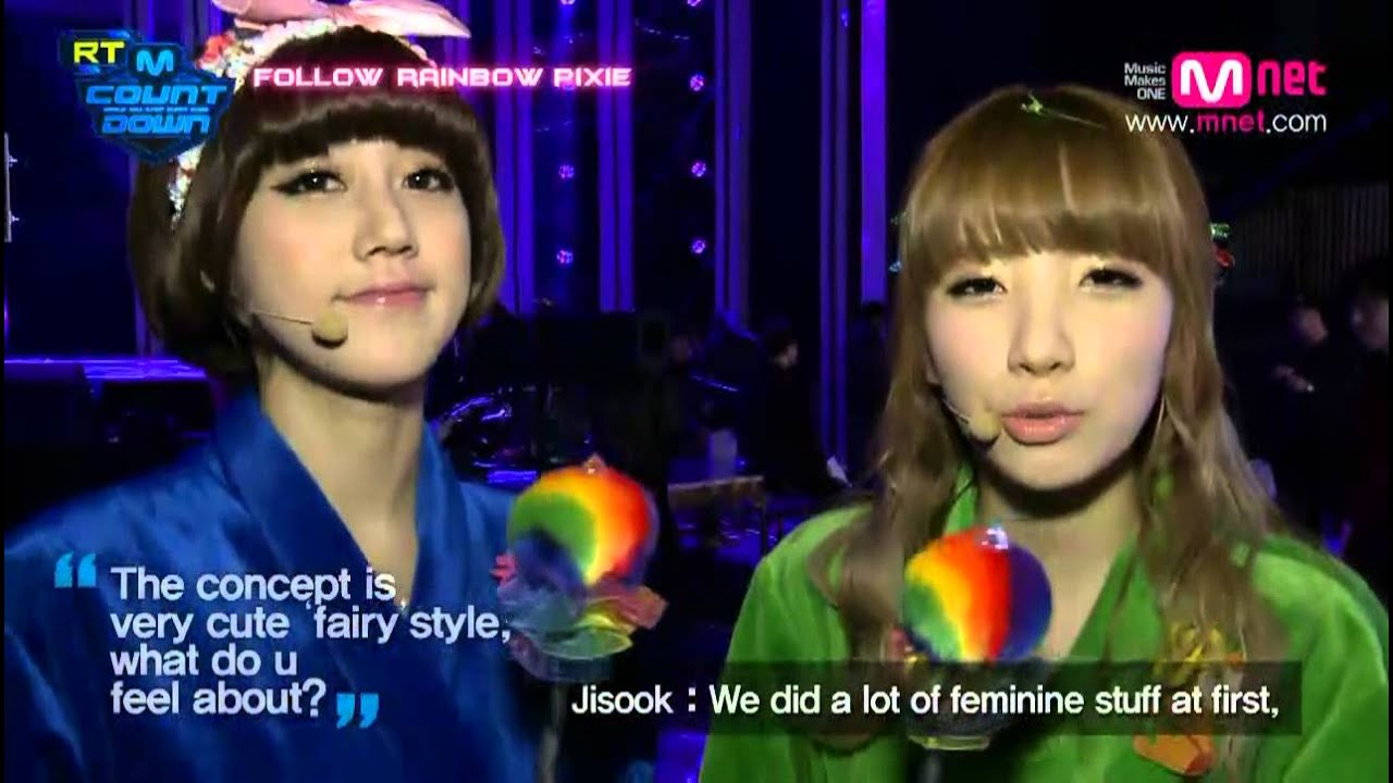 Jan. 19th RT Mcountdown_FOLLOW  Rainbow Pixie (Hoi Hoi)