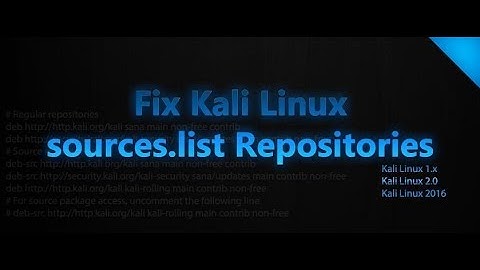 How to Fix Kali Linux Slow Update Speed [Fix ] 2018.1 | Certcube