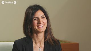 初の女性ローマ市長、就任3年インタビュー