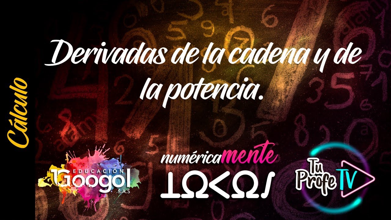 derivadas de funciones trigonometricas inversas Derivadas de la cadena y de la potencia.(Clase 144)