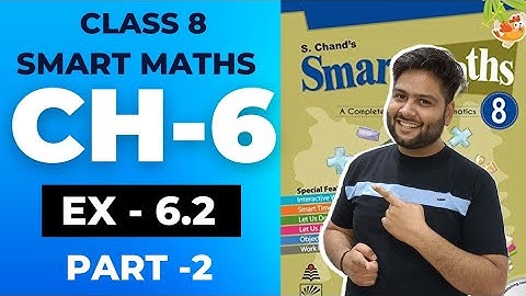 Smart Maths Class 8, Chapter - 6 || Exercise 6.2|| Square and Square Roots