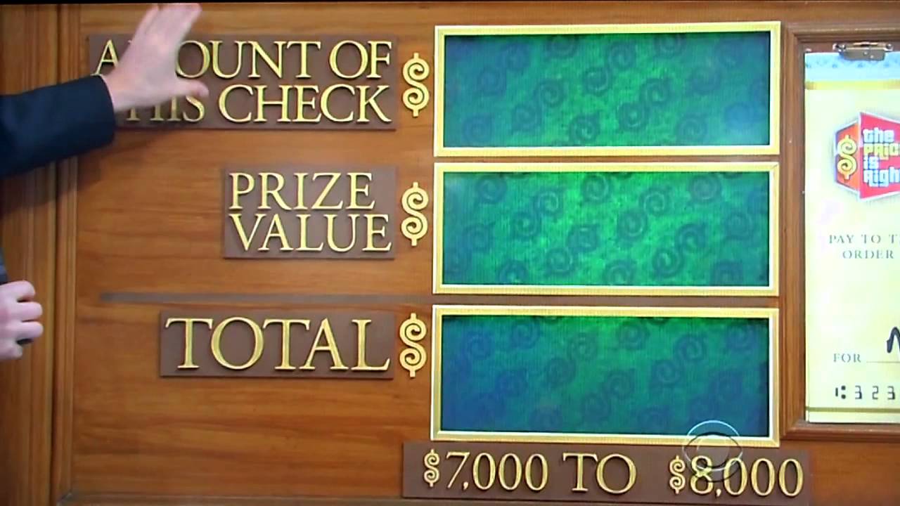 The Price is Right - Check Game - 6/18/2014 - YouTube