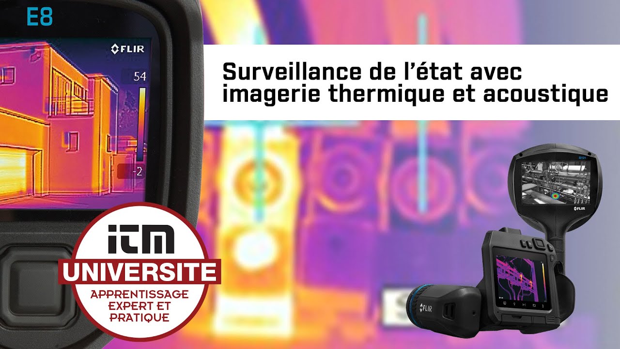 Caméra thermique infrarouge WIFI 76 800 (320 x 240) Pixels - FLIR E8-XT