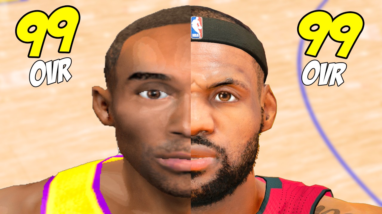 Kobe Bryant vs. LeBron James NBA 2K All-Time Ratings: Kobe Was Rated Higher  6 Times, LeBron Only 5 Times - Fadeaway World