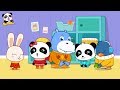 Baby Panda Wears Shoes | Kids Good Habits | Safety Tips for Kids | BabyBus