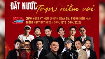 Chương trình nghệ thuật "Đất nước trọn niềm vui" | Nhiều nghệ sĩ nổi tiếng truyền cảm hứng yêu nước