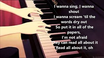 Nightcore - Read All About It (Lyrics)