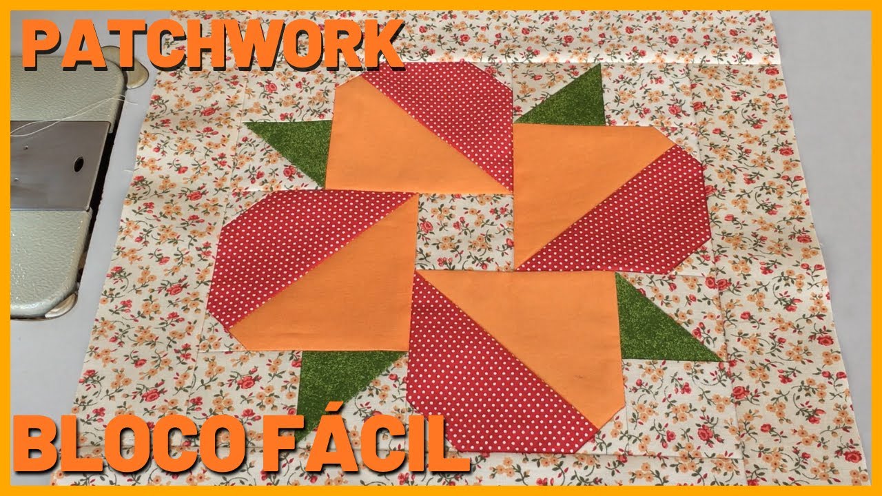 INCRÍVEL! Esse BLOCO de FLOR 🌼 LINDO e FÁCIL 🌼