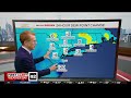 Rain continues across parts of New York but not as prolific