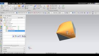 FACE BLEND AND CHAMFER IN NX UNIGRAPHICS