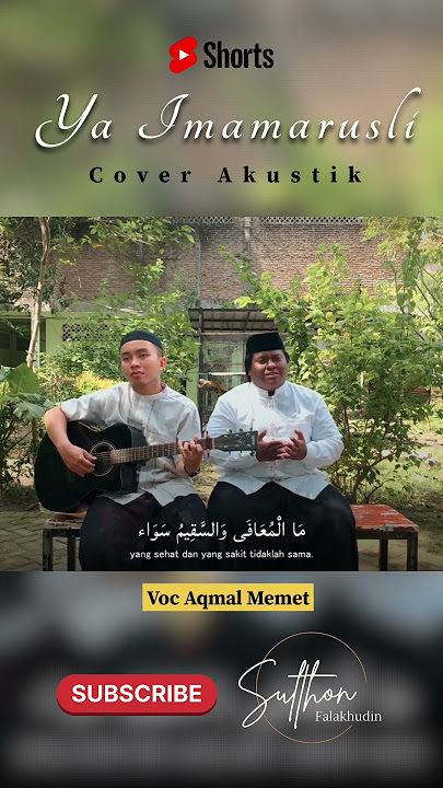 Ya Imamarusli (Akustik) Voc Aqmal Memet #yaimamarrusli #sholawat #sholawatakustik #sulthonfalakhudin