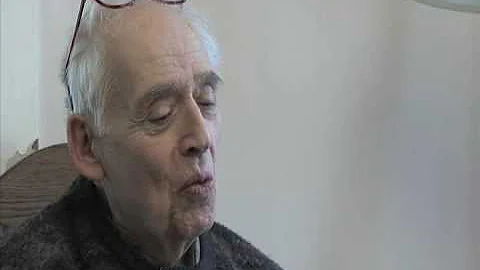 Harold Bloom reciting Wallace Stevens' "Tea at the...