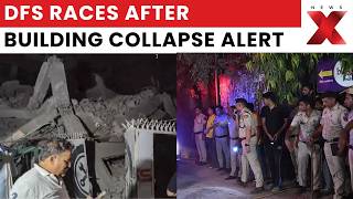 Delhi Building Collapse Near Saket Metro: Nine Evacuated, Seven Fire Tenders Deployed by DFS | NewsX