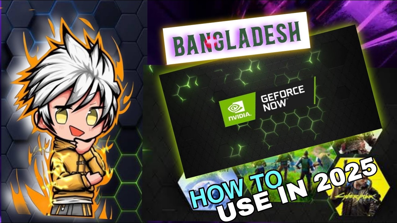 Use Nvidia GeForce Now in Bangladesh | Play High End Games on Low End PC | Play Without VPN |BD 2025