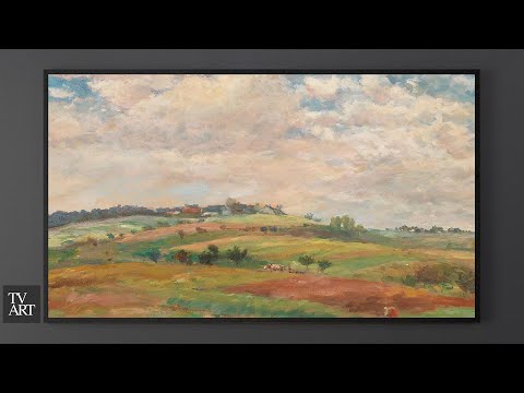 TV Art Screensaver | Vintage Paintings | Landscape in Summer | 2 Hours