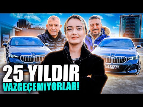 25 Yıllık BMW 5 Serisi Kullanıcıları ile G60 5.20d xDrive'ı Test Ettik