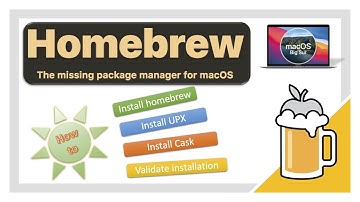 How to install homebrew, UPX, and CASK on macOS?