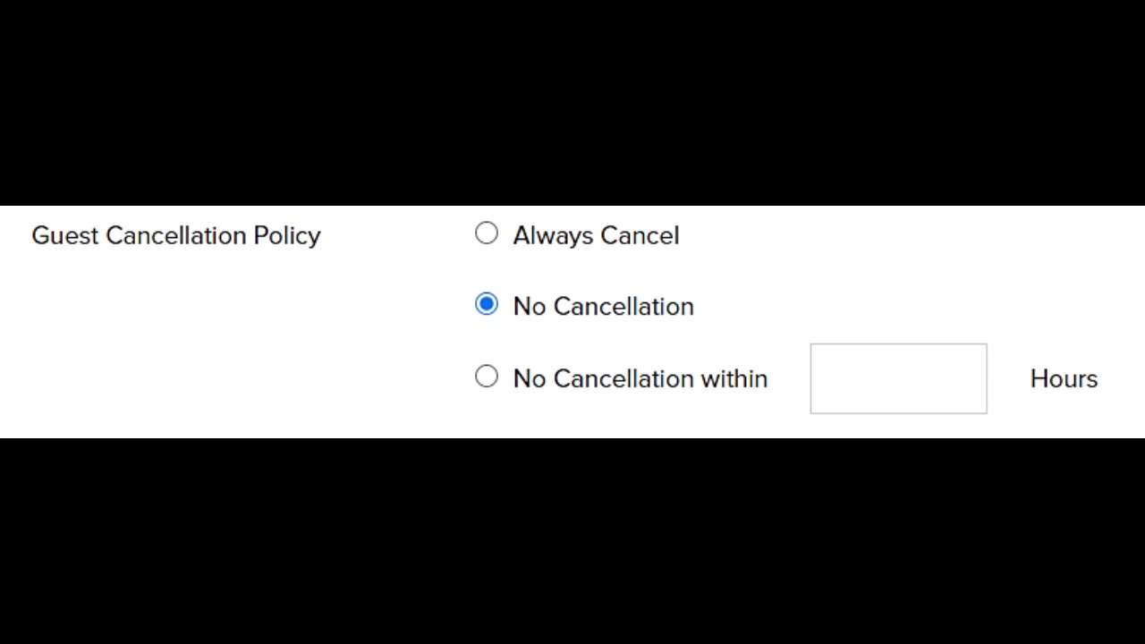How to change the guest cancellation policy YouTube