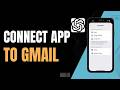 How to Connect ChatGPT to Gmail 2026 !