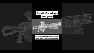 Day 41 Of Developing A New Game. Hint Probably More Polys Than You Think.