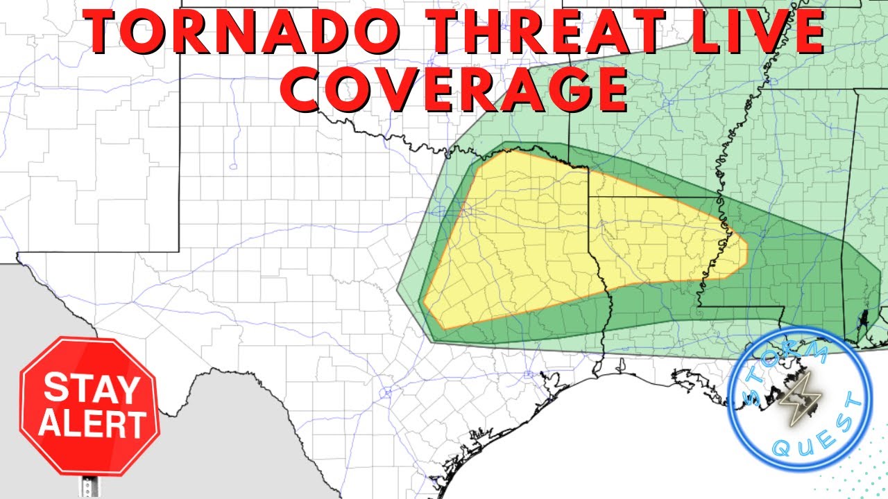Tornado Threat Live Coverage - YouTube
