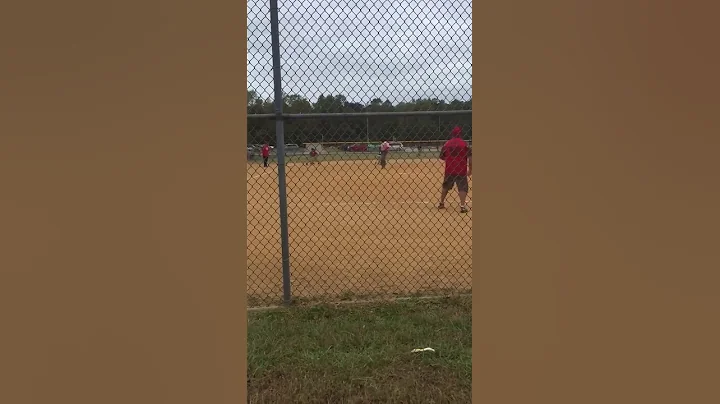 8U coach pitch. In the park home run