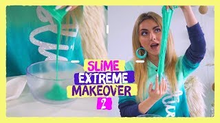 SLIME EXTREME MAKEOVER 2 *arreglo slimes DUROS* | Cande Copello