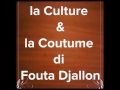 TAALI ET TINDI   La coutume et La culture di Fouta djallon 4