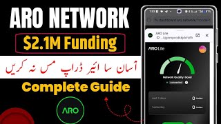 ARO Network New Depin Airdrop guide || ARO Network Joining Guide 