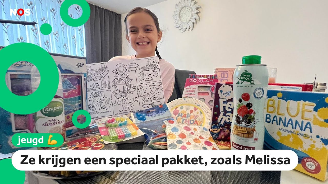 Lonneke viert haar verjaardag (Kindertijd KRO-NCRV)