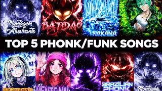Top 5 Phonk  That Hit Hard   Insane Bass phonks funk song 