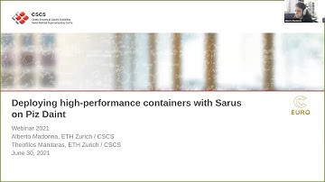 Deploying High-Performance Containers with Sarus on Piz Daint