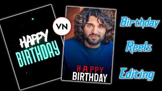 Birthday Video Editing Happy Birthday Video Kaise Banaye Vn Qr Code Birthday Reels Editing