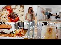 What I eat in a day for WEIGHTLOSS | *how I lost 4kg in 1 month* | weetabix bowl, burgers & more!