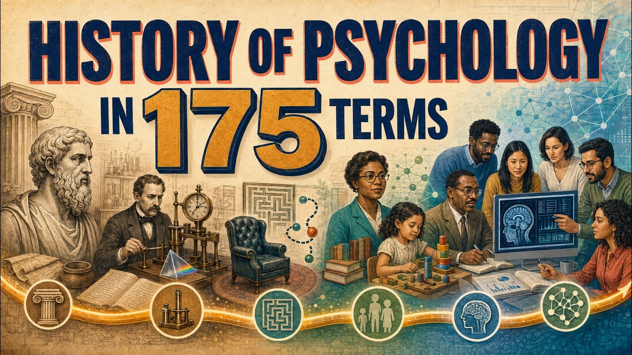 The Complete History of Psychology in 175 Terms (Everything You Need to Know)