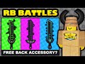 RB BATTLES EVENT! LEAKED PRIZES! SWORD ACCESSORIES! Coming Soon?