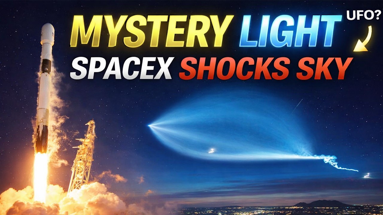 SpaceX Rocket Lights Up California Sky | Falcon 9 Starlink Launch Stuns ...