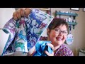 Raid your fabric stash to make unpaper towels - 3 types