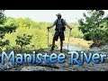 Solo Backpacking and Kayaking the Manistee River in Michigan