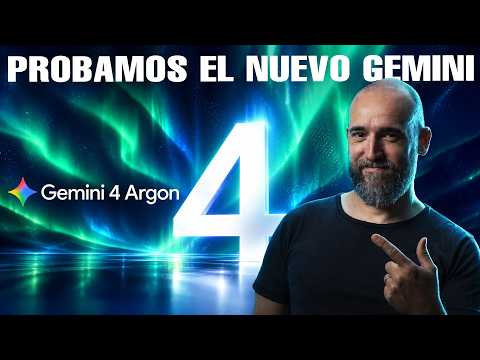 ¡Ya disponible Gemini 4 Argon! Lo pongo a prueba
