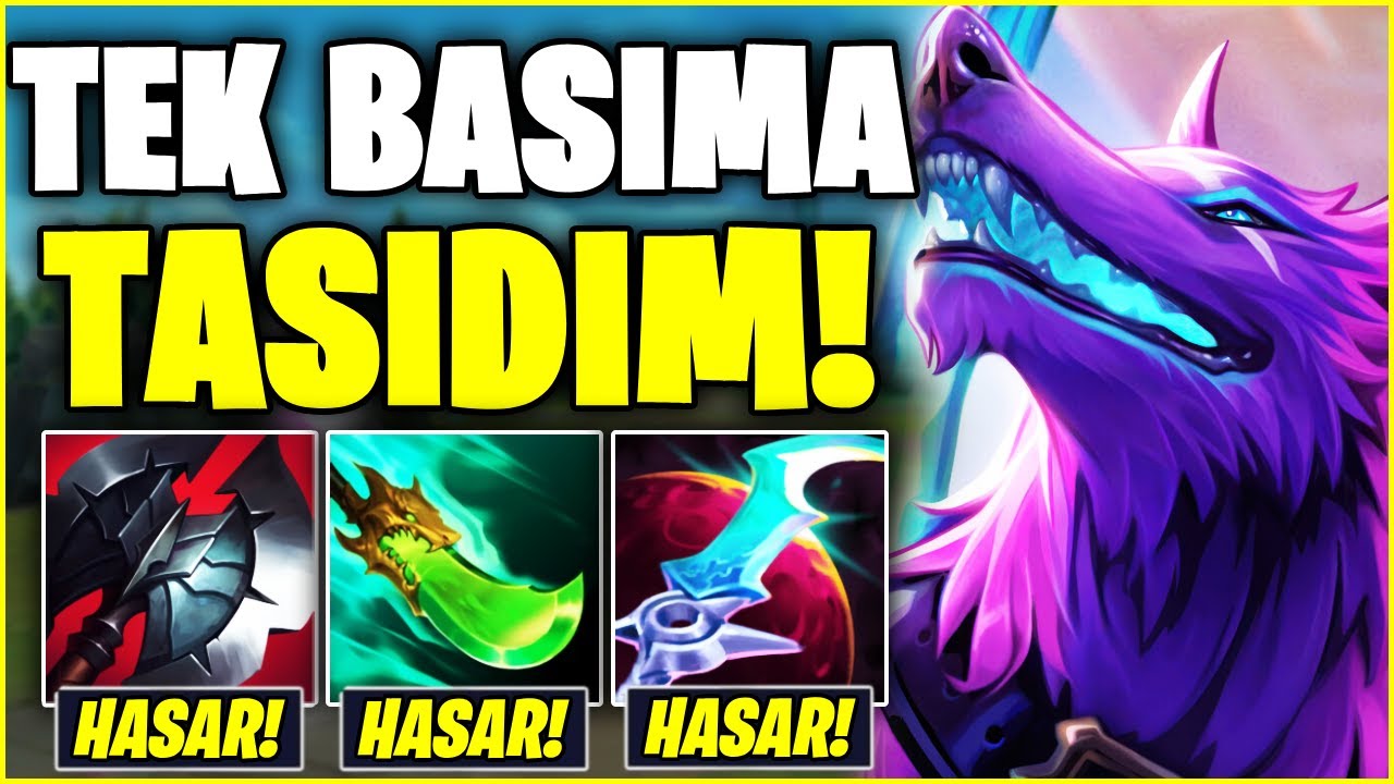 FEEDER VE TROLL TAKIMA RAĞMEN RAKİBE SURRENDER VERDİRTTİM! (NAAFIRI 1V9 CARRY)