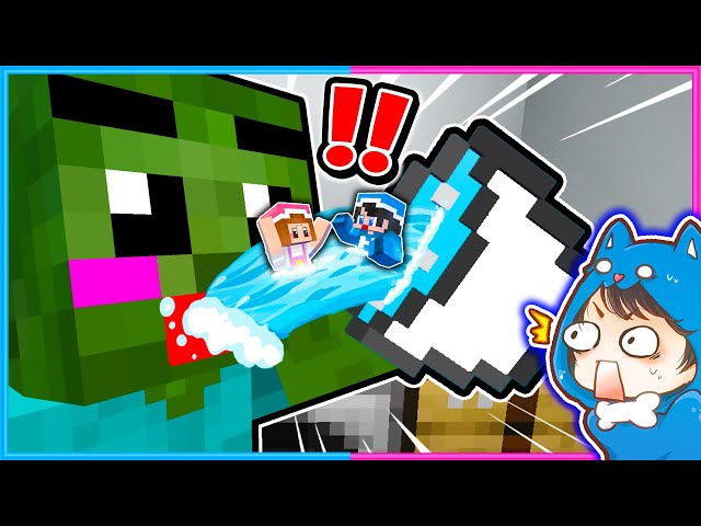 ゾンビに飲み込まれるマインクラフト🧟‍♂️🧟‍♀️【 マイクラ