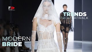 Trends From Catwalk I Modern Bride I Spring Summer 2024 - Fashion Channel Chronicle